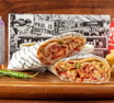 Fiery Fish Wrap & Chips